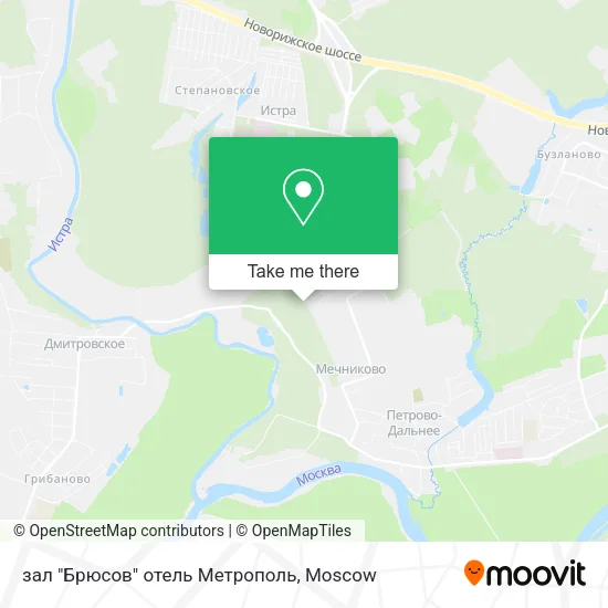 зал "Брюсов" отель Метрополь map