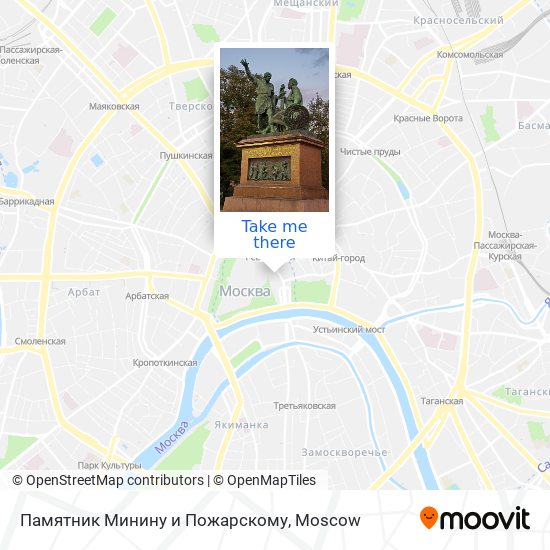 Памятник Минину и Пожарскому map