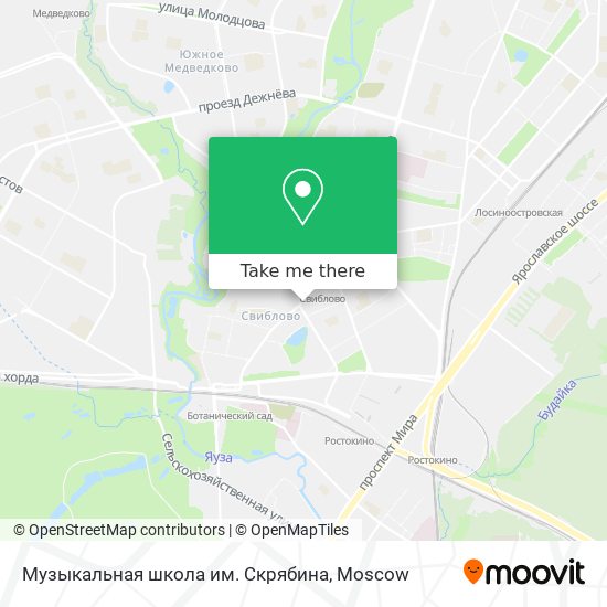 Музыкальная школа им. Скрябина map