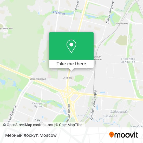 Мерный лоскут map