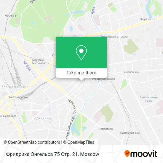 Фридриха Энгельса 75 Стр. 21 map