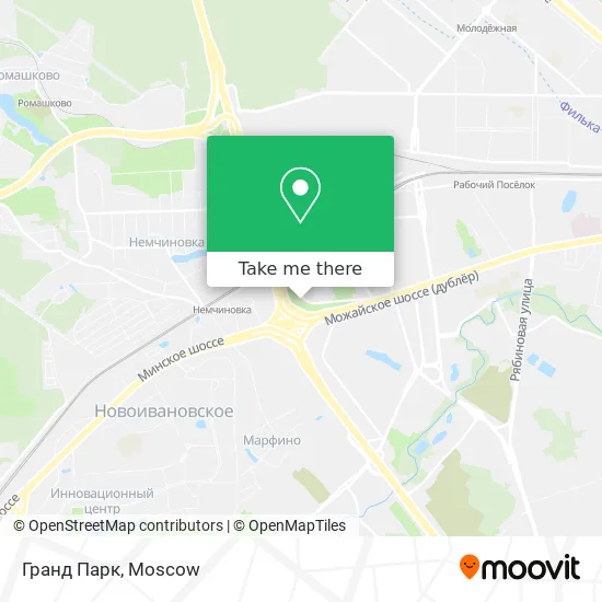 Гранд Парк map