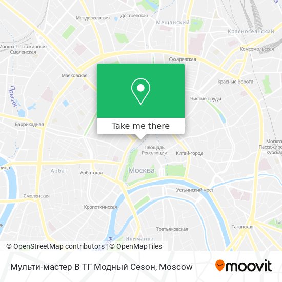 Мульти-мастер В ТГ Модный Сезон map