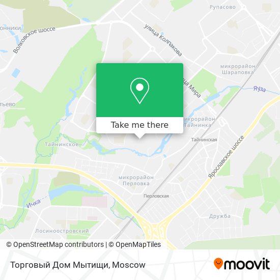 Торговый Дом Мытищи map