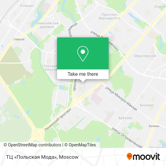 ТЦ «Польская Мода» map