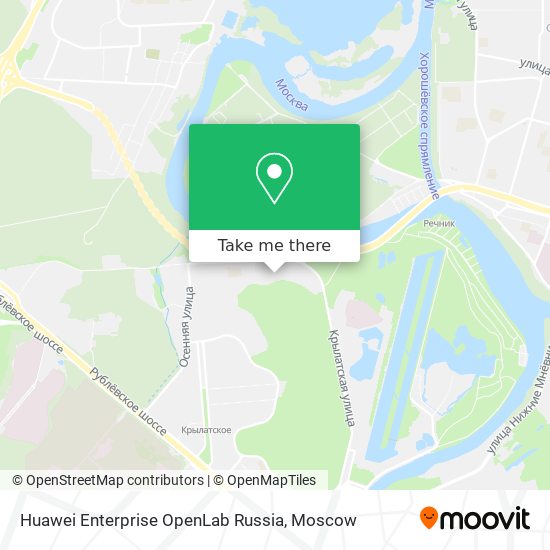 Huawei Enterprise OpenLab Russia map