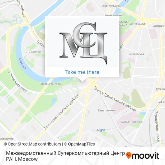 Межведомственный Суперкомпьютерный Центр РАН map