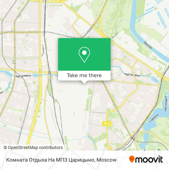 Комната Отдыха На МПЗ Царицыно map