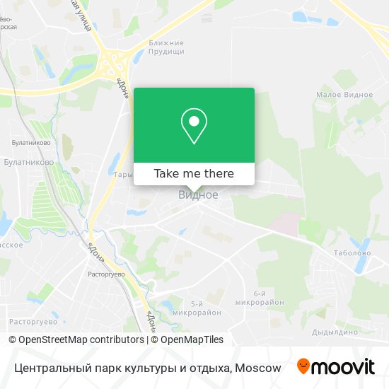 Центральный парк культуры и отдыха map