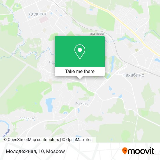 Молодежная, 10 map