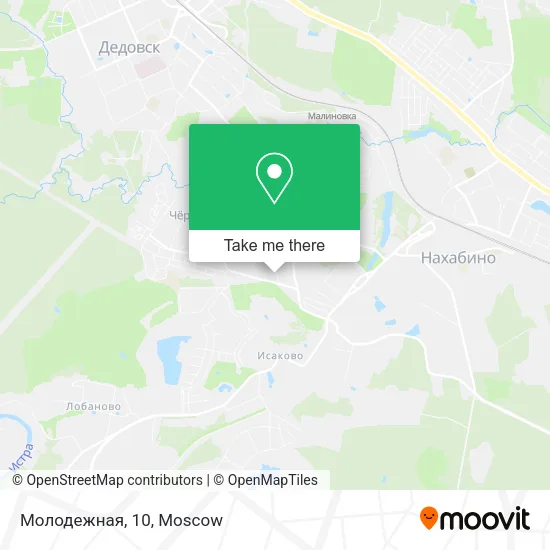 Молодежная, 10 map