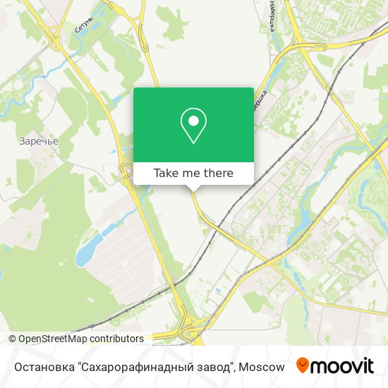 Остановка "Сахарорафинадный завод" map