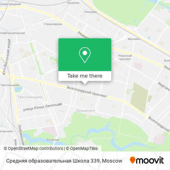 Средняя образовательная Школа 339 map
