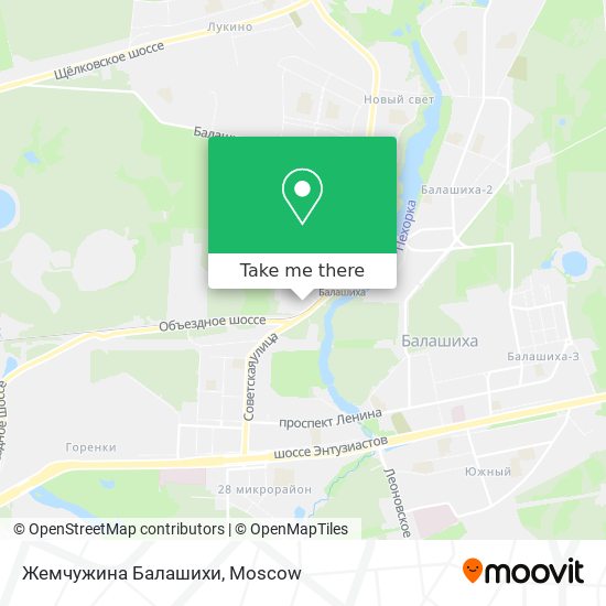 Жемчужина Балашихи map