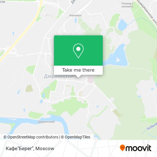 Кафе"Берег" map