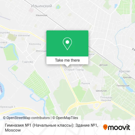 Гимназия №1 (Начальные классы): Здание №1 map