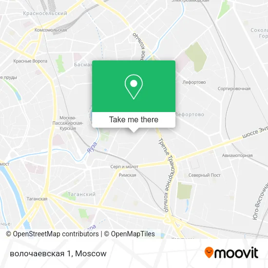 волочаевская 1 map