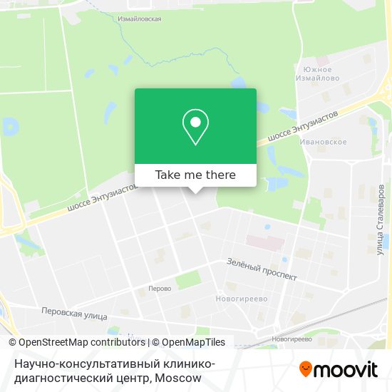 Научно-консультативный клинико-диагностический центр map