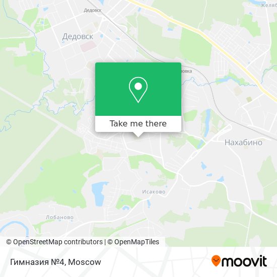 Гимназия №4 map