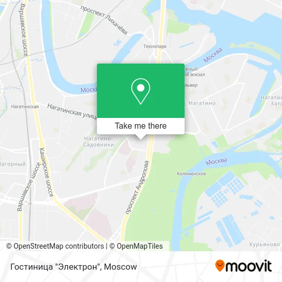 Гостиница "Электрон" map