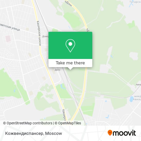 Кожвендиспансер map