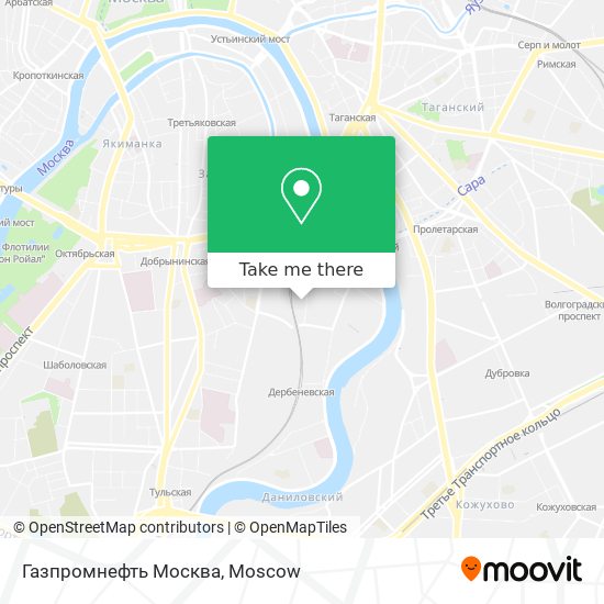 Газпромнефть Москва map