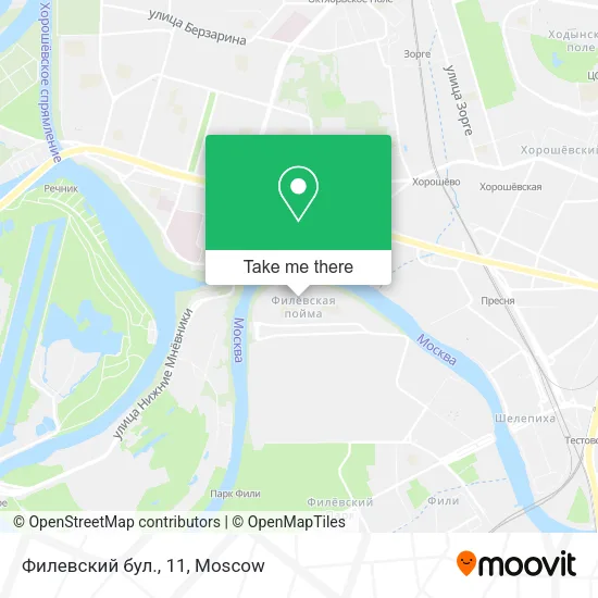 Филевский бул., 11 map