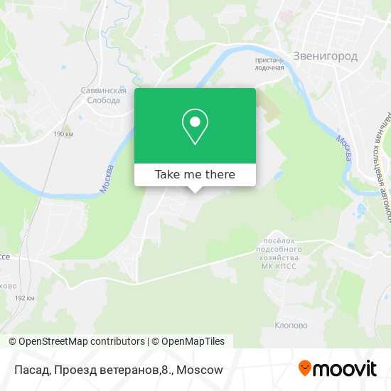 Пасад, Проезд ветеранов,8. map