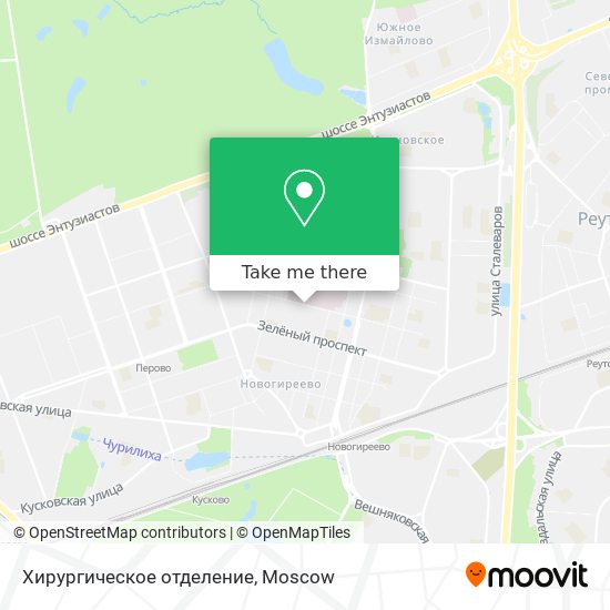 Хирургическое отделение map