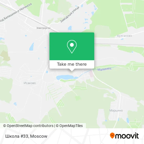 Школа #33 map