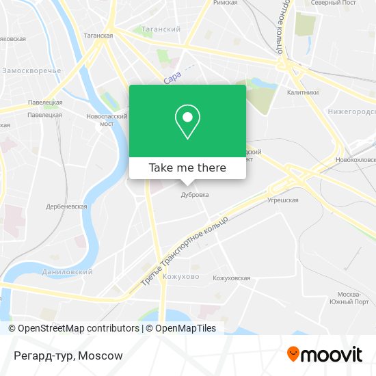 Регард-тур map