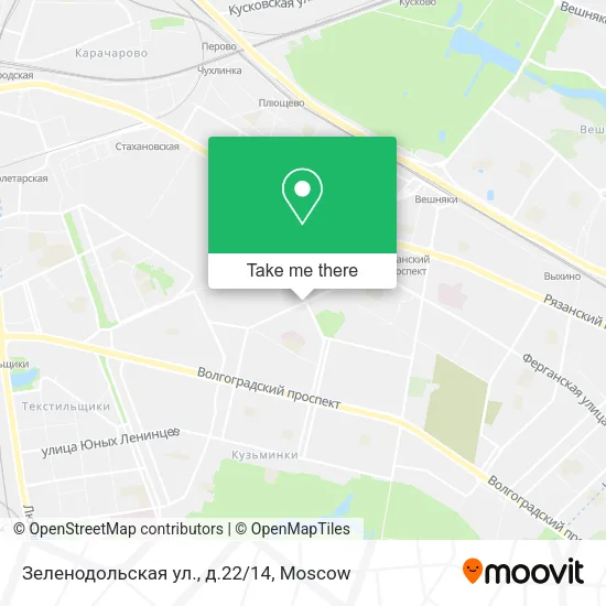 Зеленодольская ул., д.22/14 map
