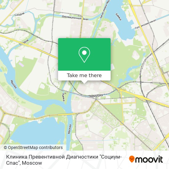 Клиника Превентивной Диагностики "Социум-Спас" map