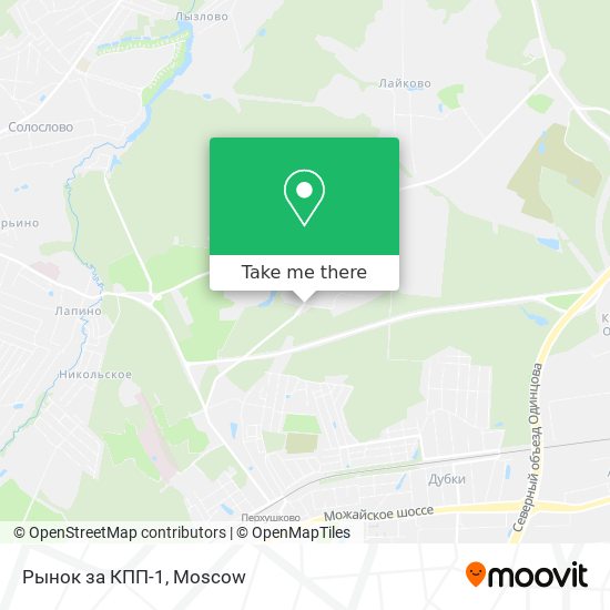 Рынок за КПП-1 map