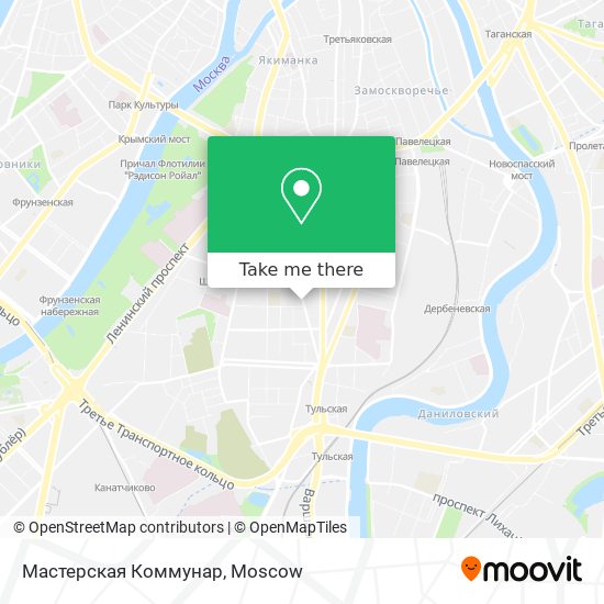 Мастерская Коммунар map