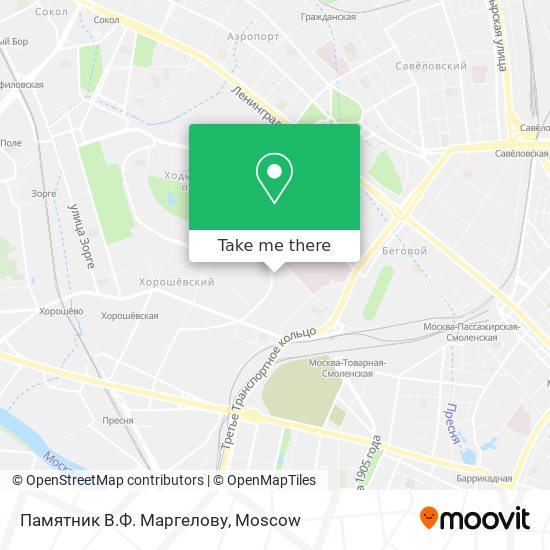 Памятник В.Ф. Маргелову map