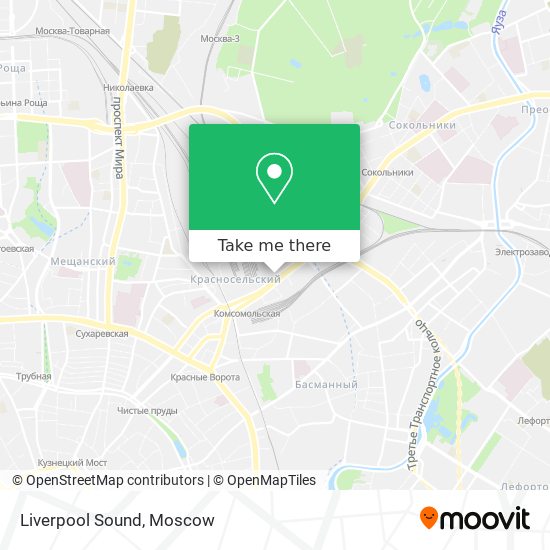 Liverpool Sound map