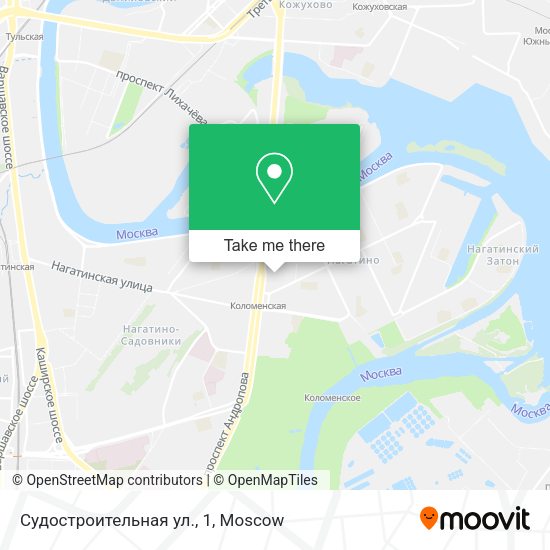 Судостроительная ул., 1 map