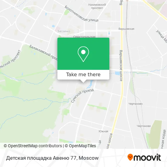 Детская площадка Авеню 77 map