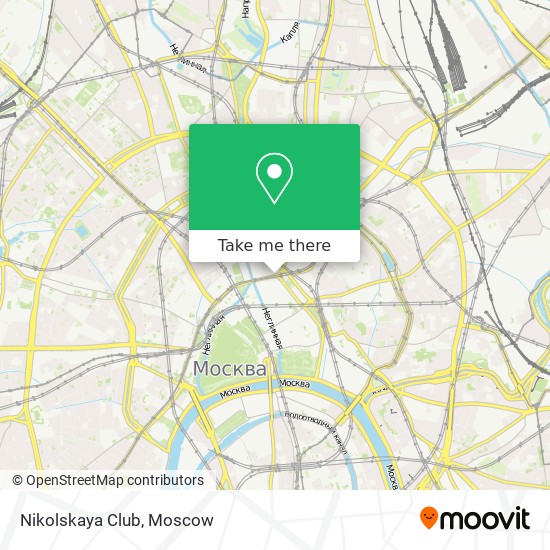 Nikolskaya Club map
