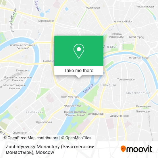 Zachatyevsky Monastery (Зачатьевский монастырь) map
