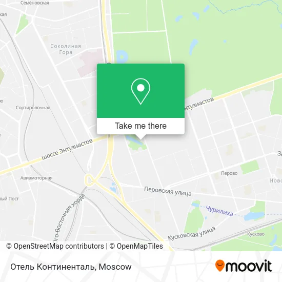 Отель Континенталь map