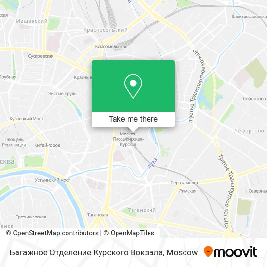 Багажное Отделение Курского Вокзала map