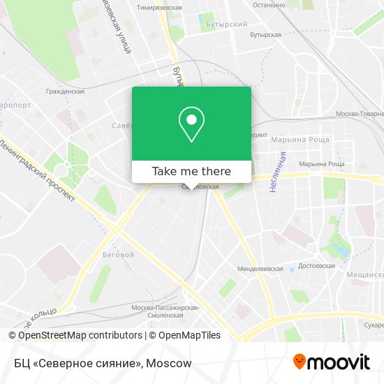 БЦ «Северное сияние» map
