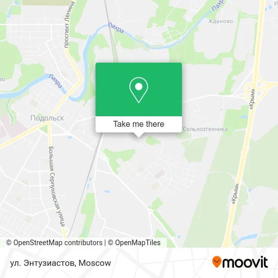 ул. Энтузиастов map