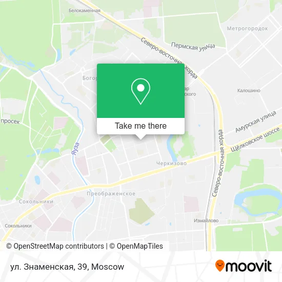 ул. Знаменская, 39 map