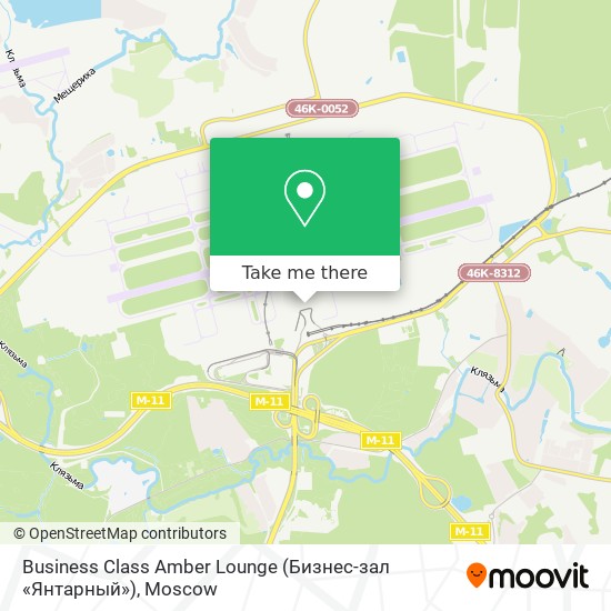 Business Class Amber Lounge (Бизнес-зал «Янтарный») map