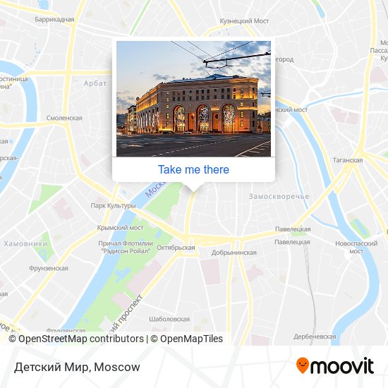 Детский Мир map