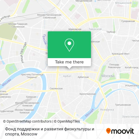 Фонд поддержки и развития физкультуры и спорта map