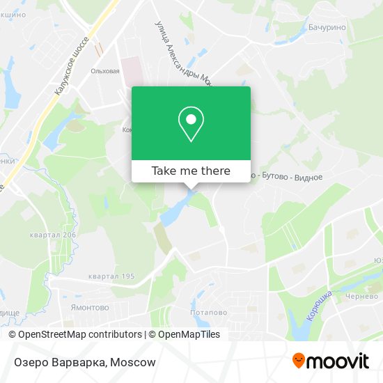 Озеро Варварка map